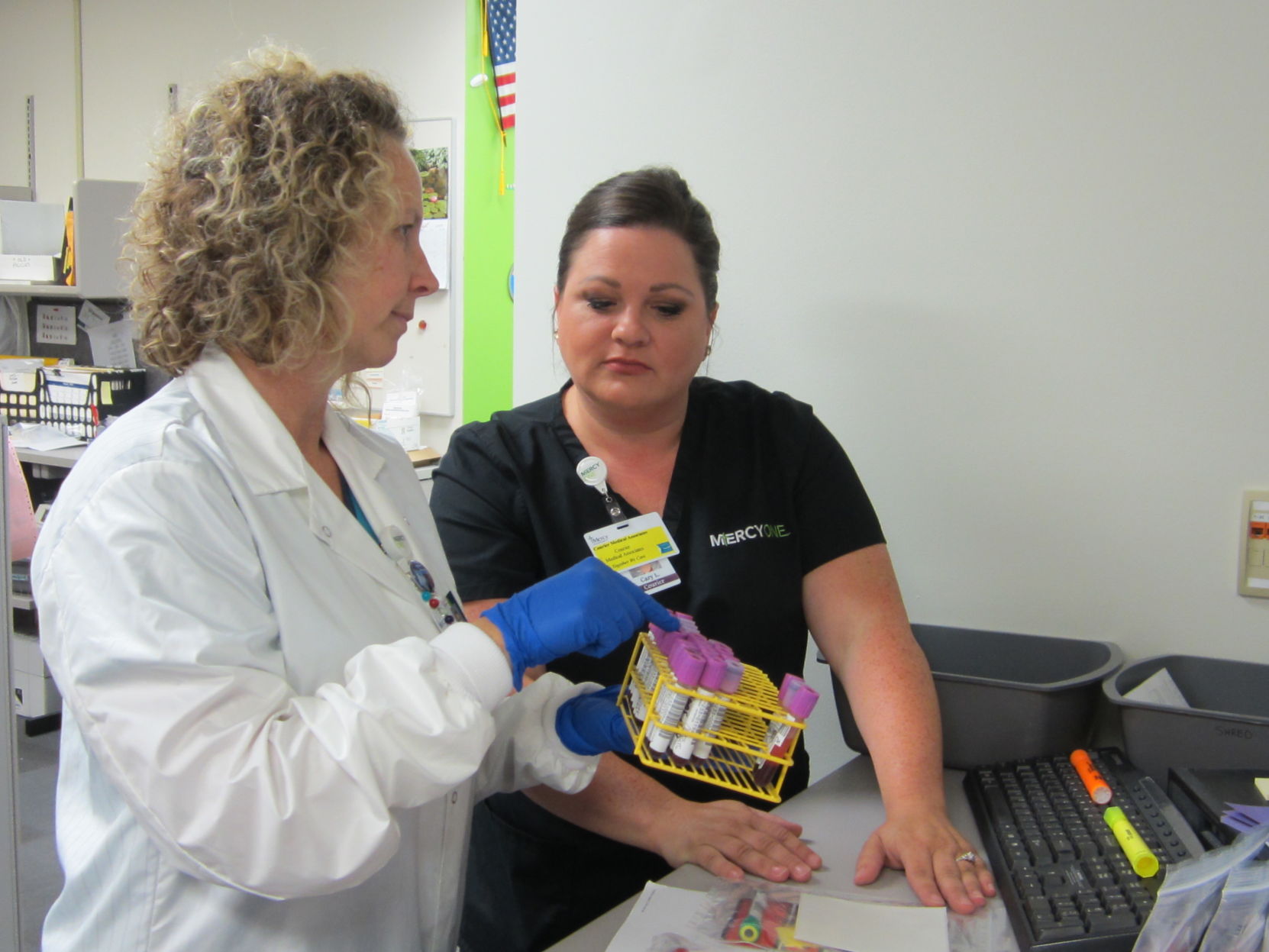Tara Smith and Cary Leab of MercyOne